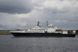 The Russian ship Yantar, believed to be gathering intelligence in British waters, prompted close monitoring by the Royal Navy. Image source: Mil.ru, CC BY 4.0, via Wikimedia Commons. The Russian ship Yantar, believed to be gathering intelligence in British waters, prompted close monitoring by the Royal Navy. Image source: Mil.ru, CC BY 4.0, via Wikimedia Commons.
