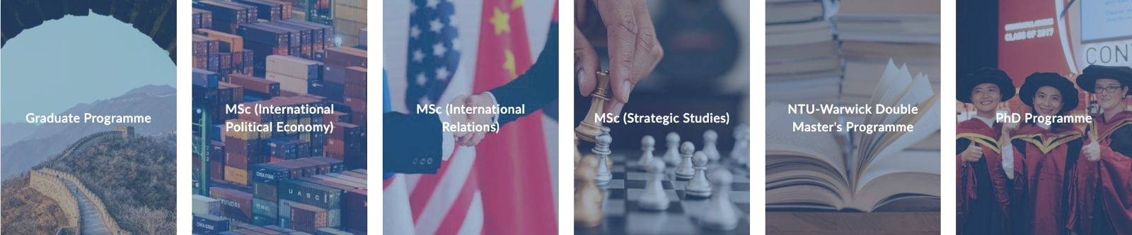 RSIS Master’s Programmes