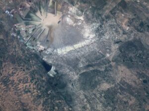Given China’s global dominance in the rare earths sector, even modest administrative tightening is likely to result in worldwide ramifications. Image source: Planet Labs inc., CC BY-SA 4.0, via Wikimedia Commons.