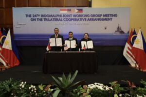 International partnerships, inter-agency coordination, and cooperation with local populations remain crucial for maritime security in the southern Philippines and neighbouring areas. Image source: Ministry of Defense of the Republic of Indonesia. International partnerships, inter-agency coordination, and cooperation with local populations remain crucial for maritime security in the southern Philippines and neighbouring areas.Image source: Ministry of Defense of the Republic of Indonesia.
