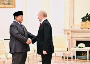 For Indonesia, this trajectory does not necessarily indicate formal alignment with Russia, but it does signal a gradual shift in discursive orientation. Image credit: BPMI Setpres/Laily Rachev.